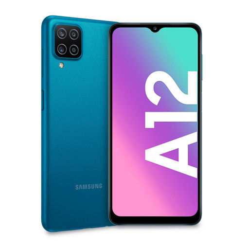 Samsung Galaxy A12 SM-A125FZBKEUE smartphone 16,5 cm (6.5") Doppia SIM 4G USB tipo-C 4 GB 128 GB 5000 mAh Blu