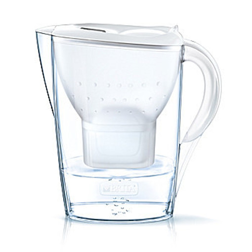 Brita Marella Caraffa Filtrante Trasparente/Bianco