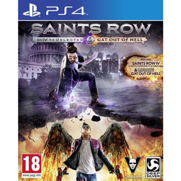 Gioco Ps4 Saints Row Iv: Re-Elected & Gat Out Of Hell