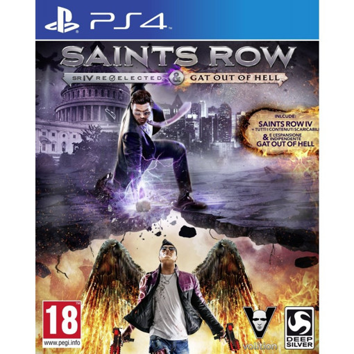 Koch Media Saints Row IV: Re-elected Gat Out Of Hell, PS4 Basic Inglese PlayStation 4