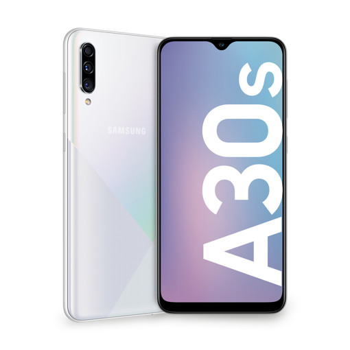 Samsung Galaxy A30s , White, 6.4, Wi-Fi 5 (802.11ac)/LTE, 128GB