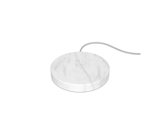 Einova Wireless Charging Stone Color marmo, Bianco Interno