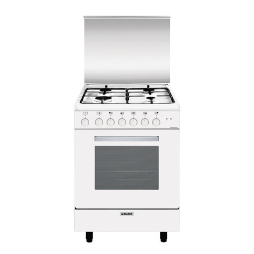 Glem Gas A654MX6 cucina Piano cottura Bianco A