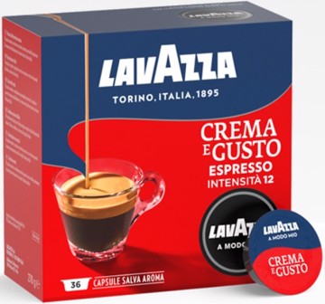 Caffe' lavazza crema g.pack pack 108 caps crema e gusto