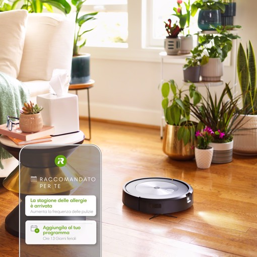 IROBOT Roomba J7+ aspirapolvere robot 0,4 L Grafite, Robot aspirapolvere  in Offerta su Stay On