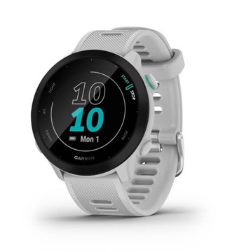 Forerunner 55 sport white gps,14ggaut,imper.50mt,multis