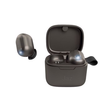 Auricolari wireless in ear blk base di ric.200mha touch blk