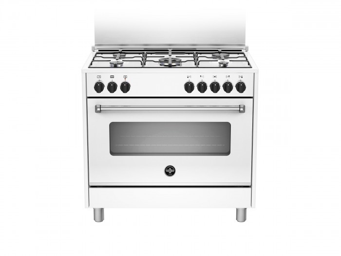 Bertazzoni La Germania Americana AMN9P5EBV cucina Gas Bianco A