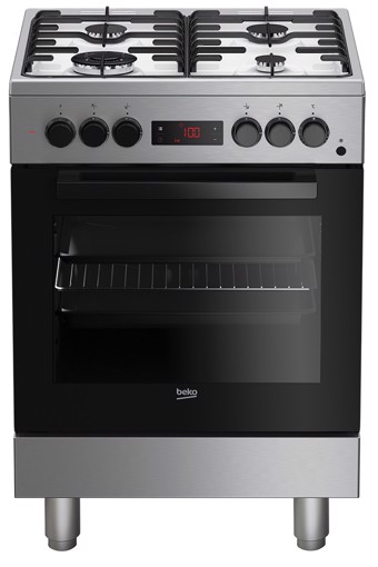 Beko FSE62110DXF Cucina Gas Acciaio inossidabile A