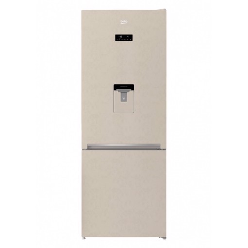 Beko RCNE560E40DBN frigorifero con congelatore Libera installazione 497 L E Sabbia