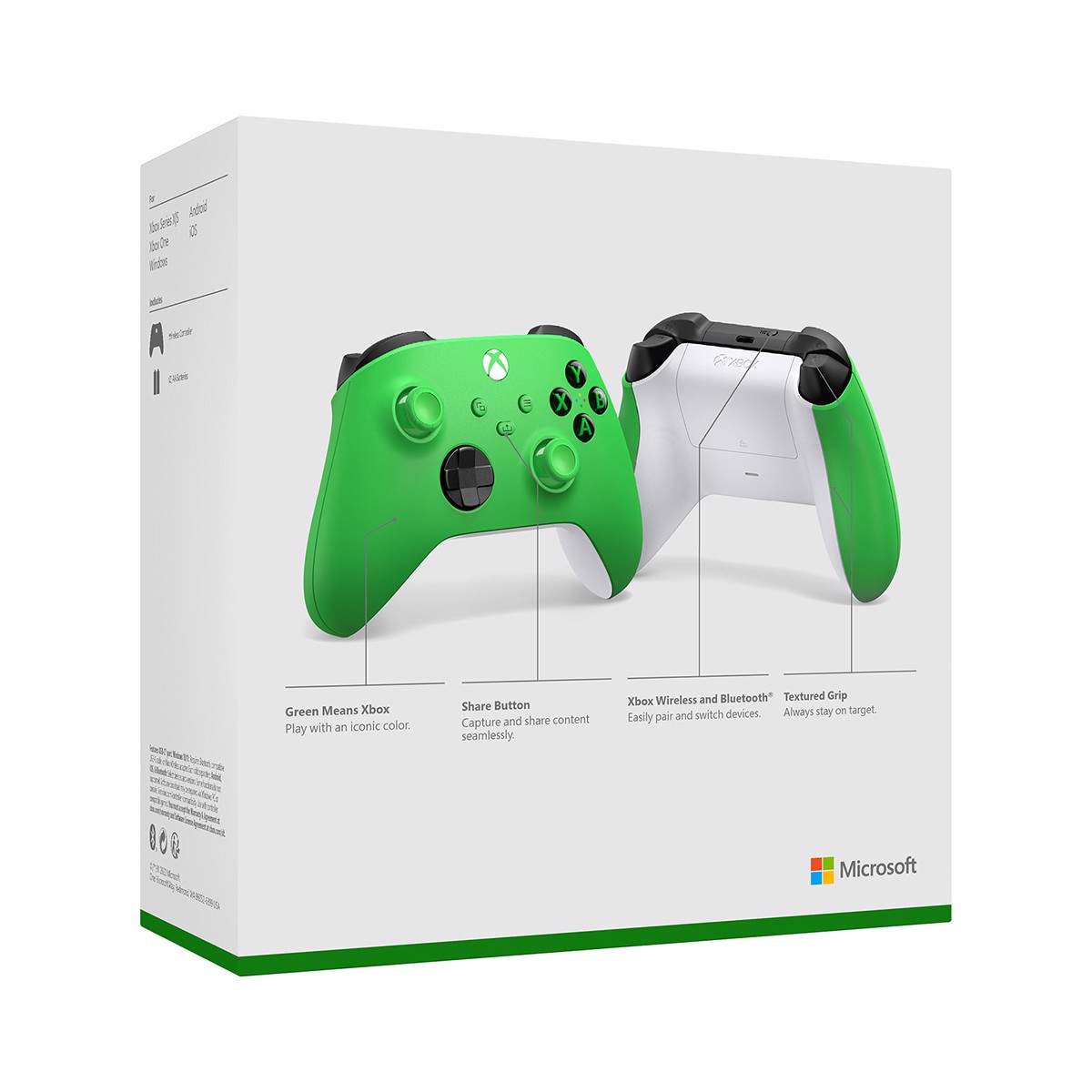 Microsoft Xbox Wireless Controller Blu, Bianco Bluetooth/USB Gamepad  Analogico/Digitale Android, PC, Xbox One, Xbox One S, Xbox One X, Xbox  Series S