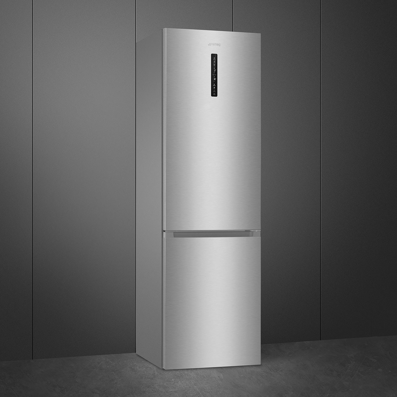 SMEG FC21XDNC frigorifero con congelatore Libera installazione 361 L C  Acciaio inossidabile, Frigoriferi in Offerta su Stay On