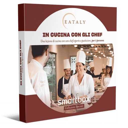 Smartbox Cofanetto In Cucina Con Gli Chef - Una lezione di cucina con uno chef esperto o pasticciere, per 1 persona