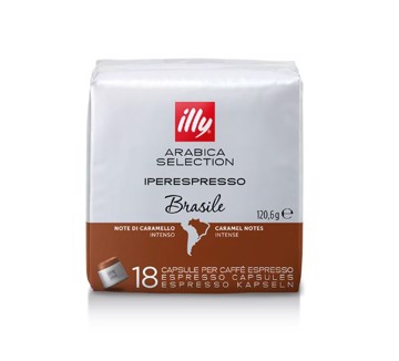 Illy Capsule iperespresso caffè Brasile 18 pz