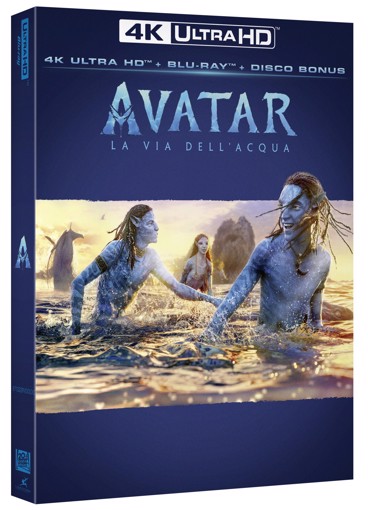 Eagle Pictures Avatar: La via dell'acqua Blu-ray 4K Ultra HD Inglese, ITA
