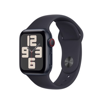 Apple watch se gps + cellular 40mm,midnight alum.case,s.ban