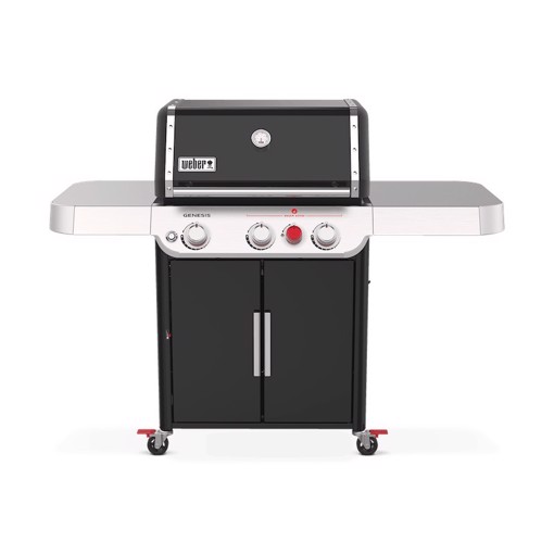 Weber GENESIS E-325S Grill Carrello Gas Nero, Argento