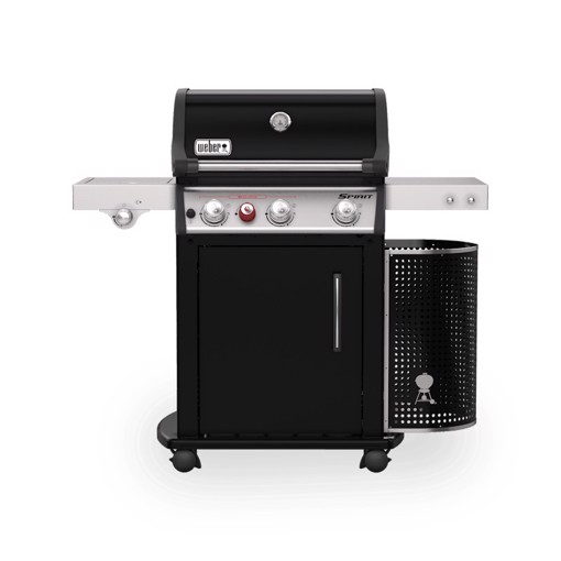 Weber Spirit Premium EP-335 GBS Barbecue Carrello GPL Nero, Stainless steel 9380 W