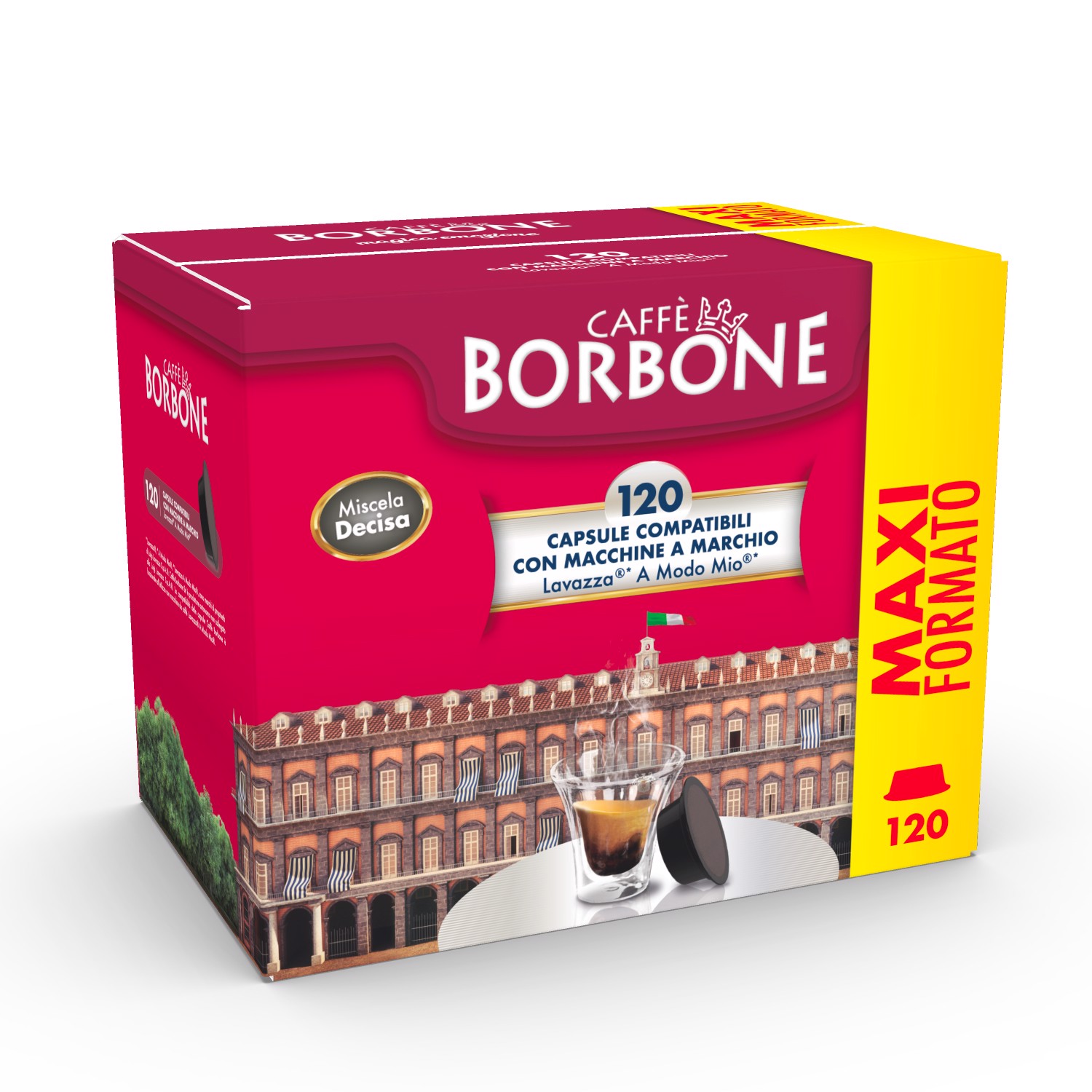 Capsule Borbone A Modo Mio Miscela Rossa Spedizione Gratuita!. Cialde,  Capsule Originali e Compatibili Caffè