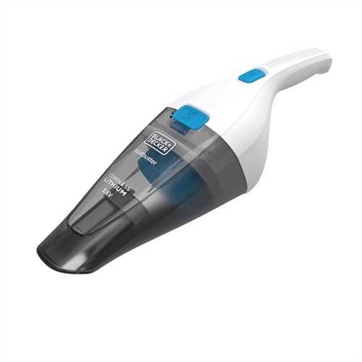 BLACK DECKER NVC115JL aspirapolvere senza filo Grigio Bianco