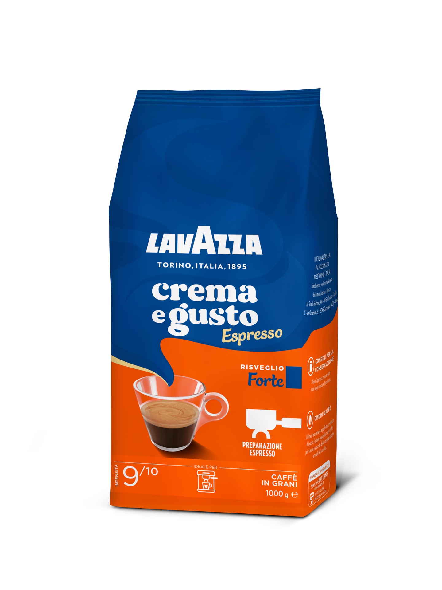 Lavazza Crema e Gusto Classico café en grano (1kg)