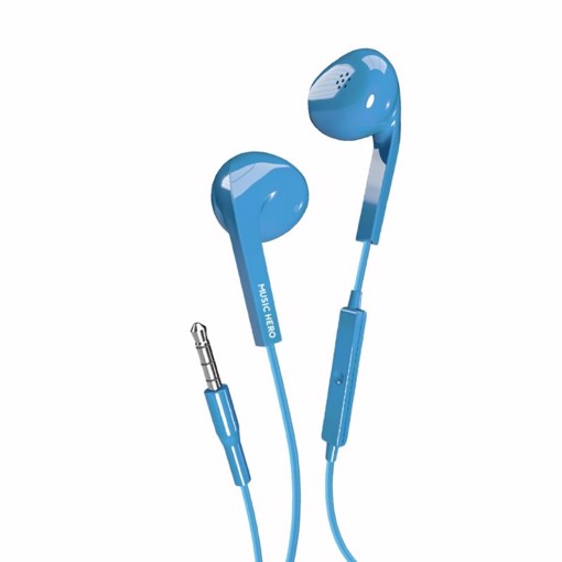 SBS Prism Auricolare Cablato In-ear Musica e Chiamate Blu