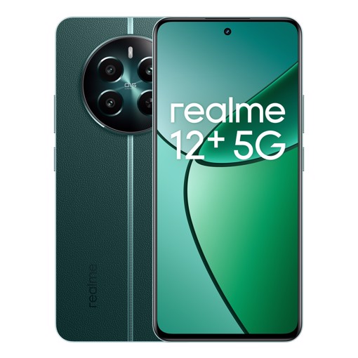 realme 12+ 16,9 cm (6.67") Doppia SIM Android 14 5G USB tipo-C 8 GB 256 GB 5000 mAh Verde