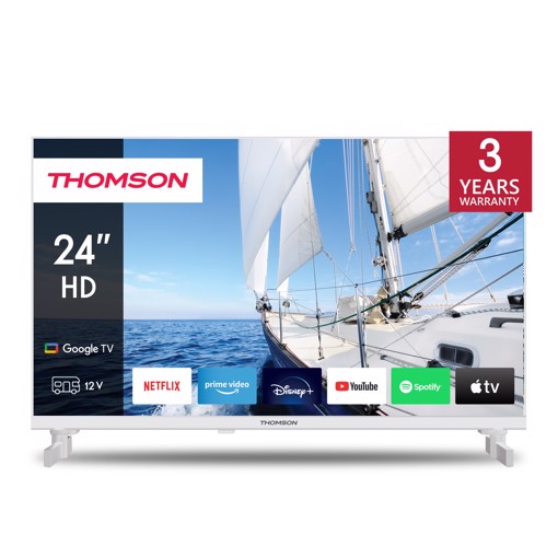 Thomson 24HG2S14CW TV 61 cm (24") WXGA Smart TV Wi-Fi Bianco