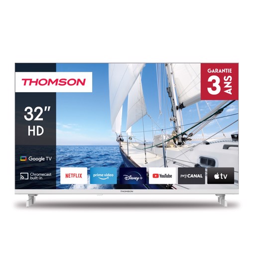 Thomson 32HG2S14W TV 81,3 cm (32") WXGA Smart TV Wi-Fi Bianco