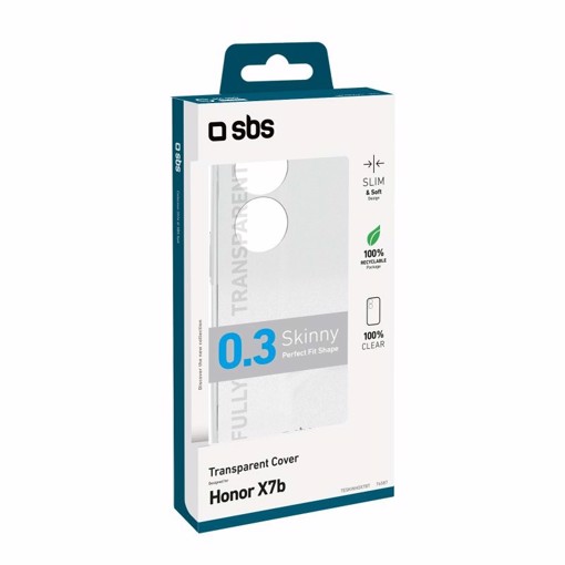 SBS TESKINHOX7BT custodia per cellulare 17,3 cm (6.8") Cover Trasparente
