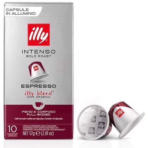 Illy capsule caffè intenso compatibile Nespresso  100 pz