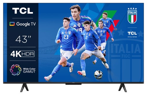 TCL P79 Series Serie P7 Smart TV Nanotecnologia WCG 4K 43" 43P79B, Dolby - Atmos, Google TV