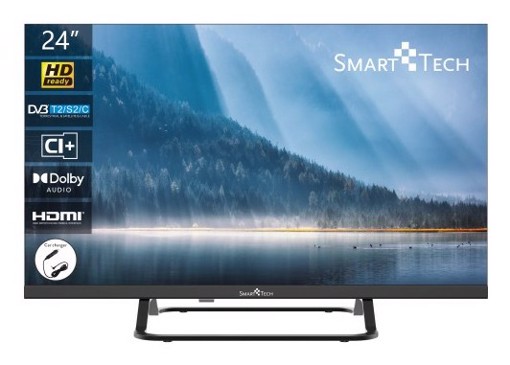 Smart-Tech 24HN01VC TV 61 cm (24") HD Smart TV Nero 200 cd/m²