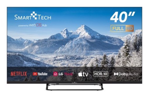 Smart Tech 40FW01V TV 101,6 cm (40") Full HD Smart TV Wi-Fi Nero 250 cd/m²