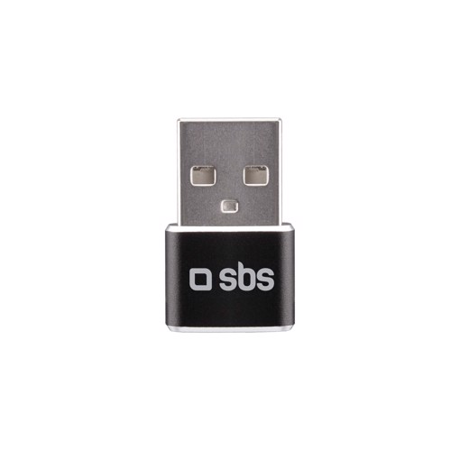 SBS TEADAPTUSBTC adattatore per inversione del genere dei cavi USB Type-A USB tipo-C Nero