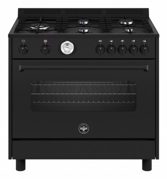 Cucina 90x60 nera no coperchio americana s960fda1n4d03