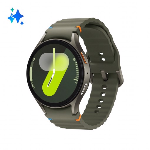 Samsung Galaxy Watch7 Smartwatch Galaxy AI, Analisi del Sonno, Controllo con doppio avvicinamento di dita, Batteria a lunga durata, GPS, Bluetooth, Ghiera Touch in Alluminio 44mm Green