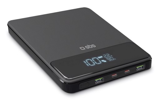 SBS TTBB20000PD100W batteria portatile 20000 mAh Nero