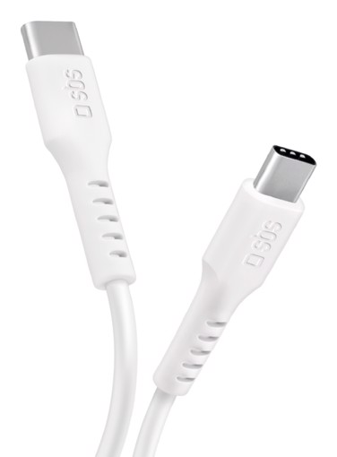 SBS TECABLETCC10W cavo USB USB 2.0 1 m USB C Bianco