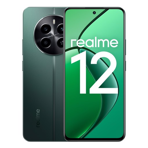 realme 12 4G 16,9 cm (6.67") Doppia SIM Android 14 USB tipo-C 8 GB 512 GB 5000 mAh Verde