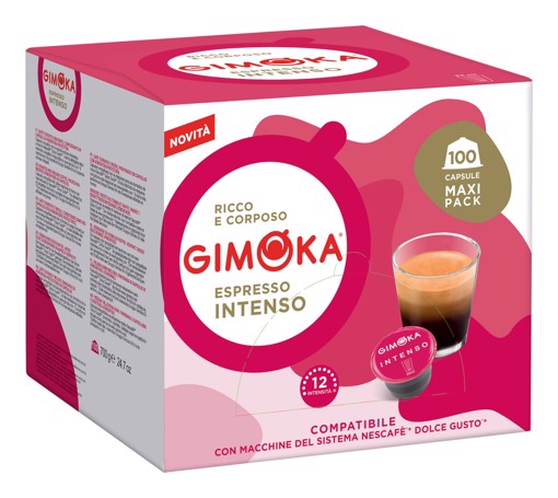 Gimoka CUPBCDGGIINT100 capsula e cialda da caffè Capsule caffè 100 pz