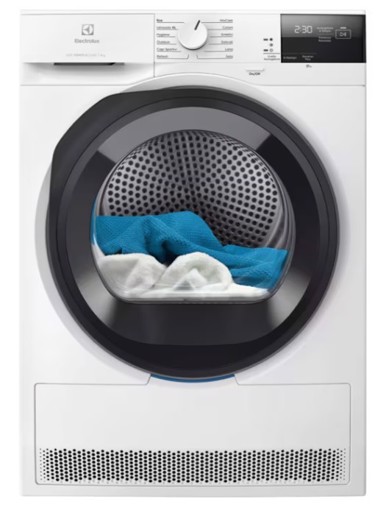 Electrolux EW6HBG292G asciugatrice Libera installazione Caricamento frontale 9 kg A++ Bianco