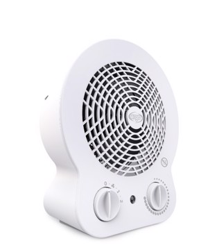 Termoventilatore verticale bianco