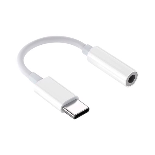 XD Enjoy XDCE74BS cavo audio 3.5mm USB tipo-C Bianco