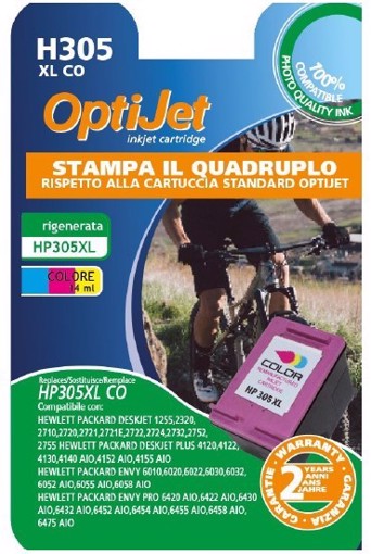 Ferrania OptiJet cartuccia d'inchiostro 1 pz Compatibile Resa elevata (XL) Ciano, Magenta, Giallo