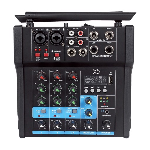 XD Enjoy Kit Valigetta mixer con 2 microfoni wireless