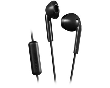 Auricolare con microfono blk microfono + pulsante, ipx2 bl