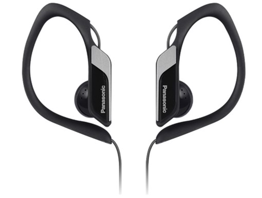 Panasonic RP-HS34E Cuffie Cablato A clip, In-ear Sport Nero