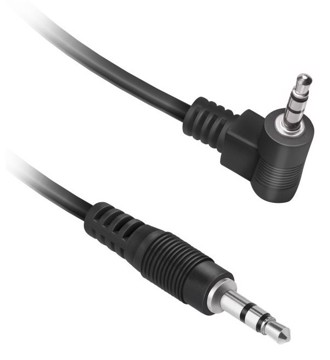 Cavo audio jack 0,5 mt, 1 con