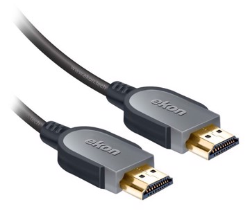 Cavo HDMI v.1.4 alta velocità con Ethernet, connet tori gold, nucleo in ferrite. lunghezza 5 m